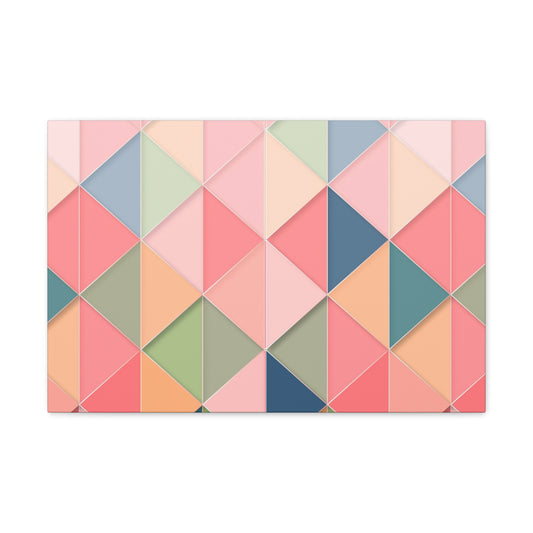 Geometric Canvas Gallery Wraps
