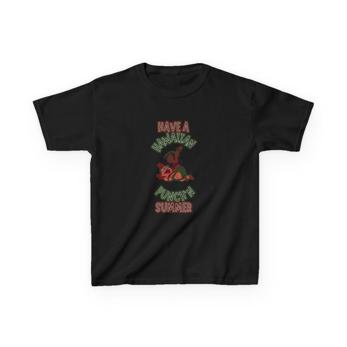 Hawaiian Punch’n Summer Adventure Kids Tee, Fun Summer Shirt, Playful Kids T-Shirt, Cute Graphic Tee, Vacation Outing Top