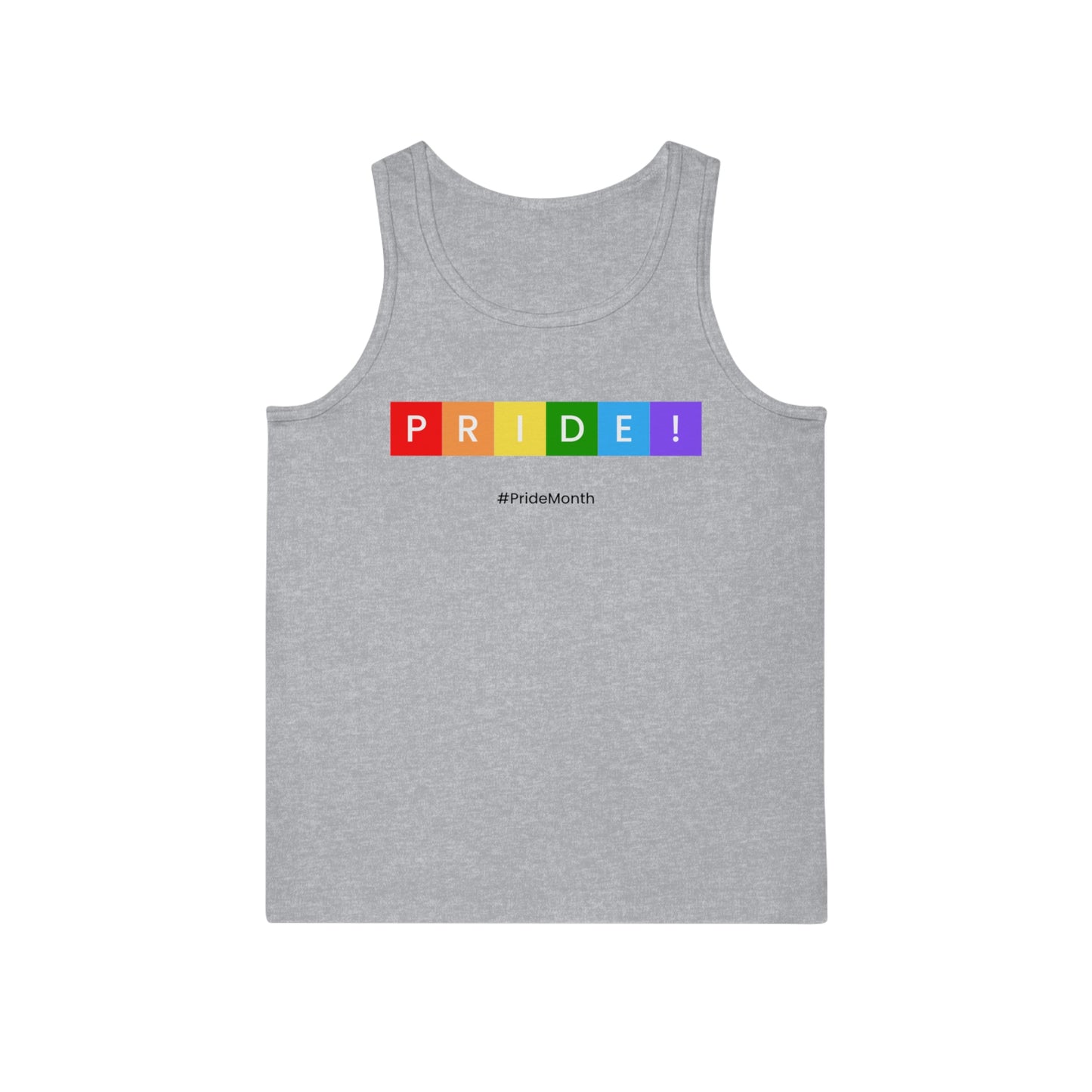 Pride Month Unisex Softstyle™ Tank Top - Celebrate Love & Equality!