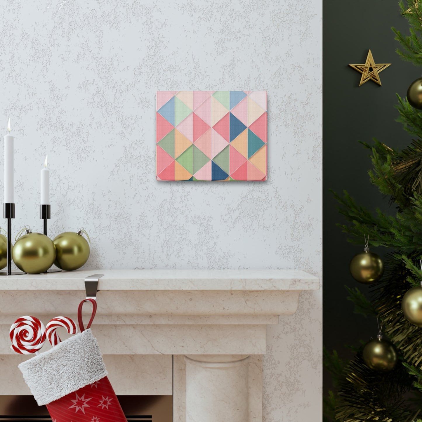 Geometric Canvas Gallery Wraps