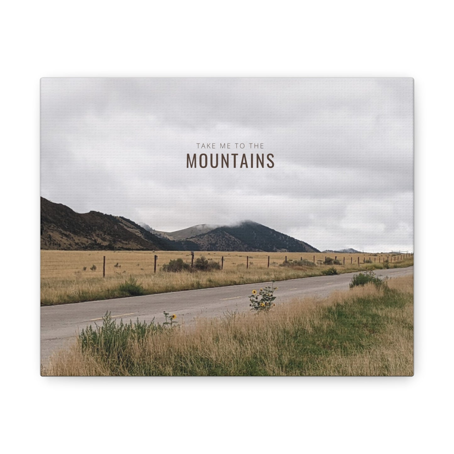 Take Me Back To The Mountains Gallery Wraps