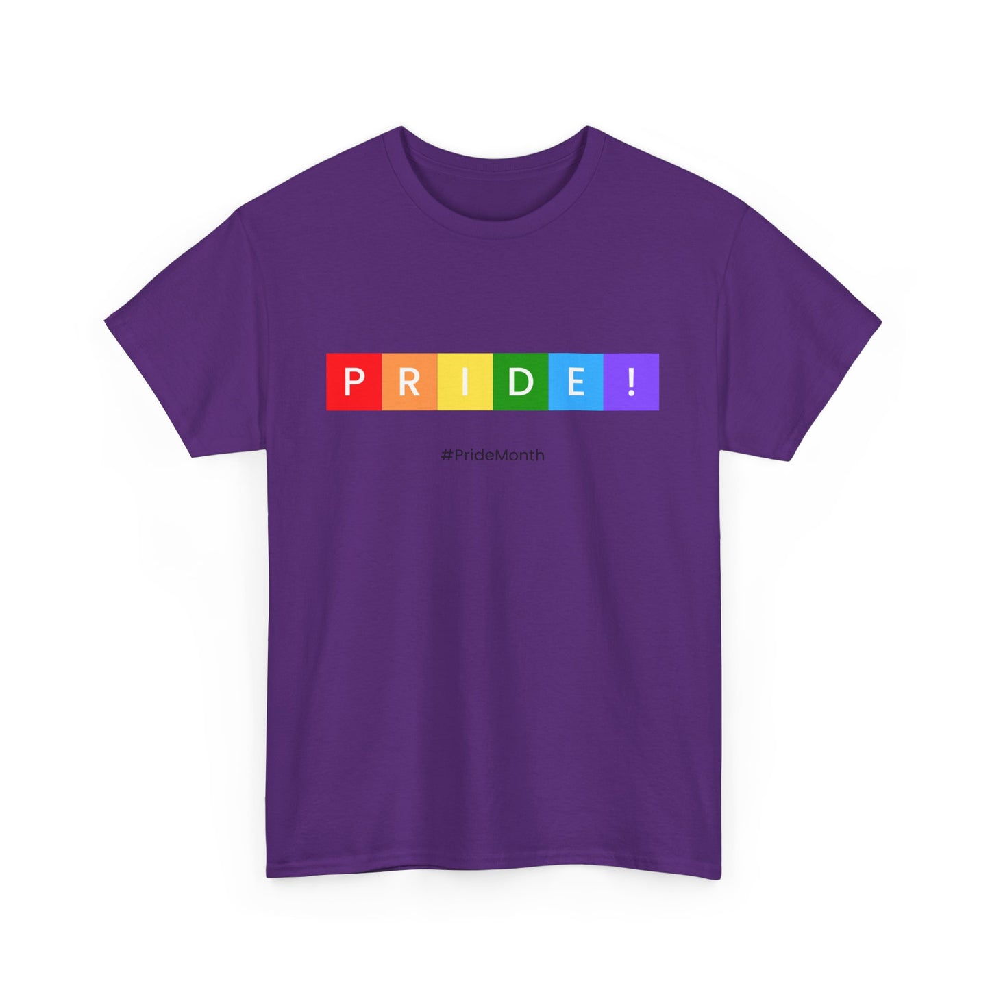 Pride Unisex Heavy Cotton Tee - Celebrate #PrideMonth in Style