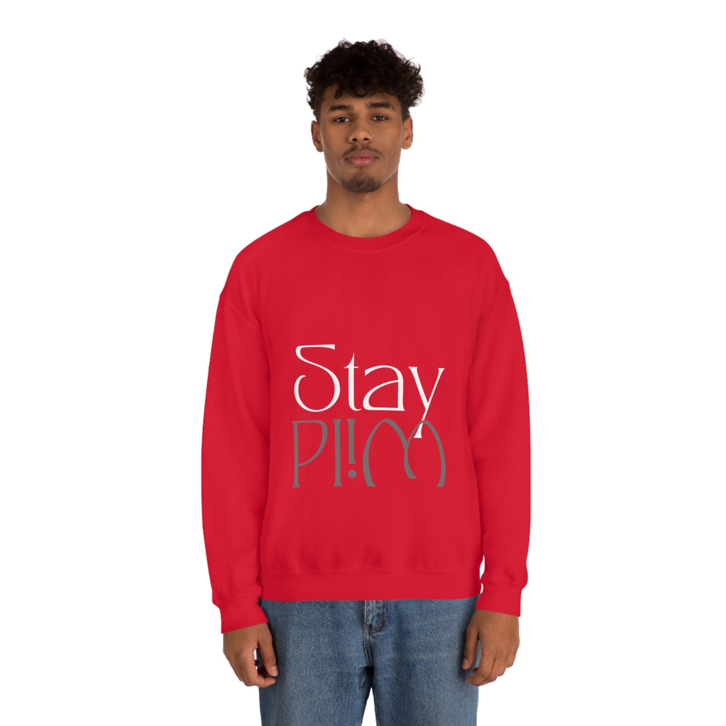STAY WILD CHILD Unisex Heavy Blend™ Crewneck Sweatshirt