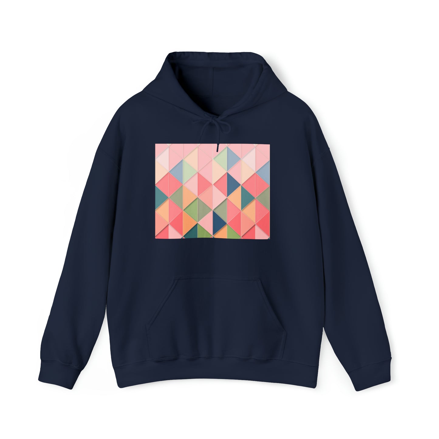 Geometric Unisex Heavy Blend™ Hooded Sweatshirt