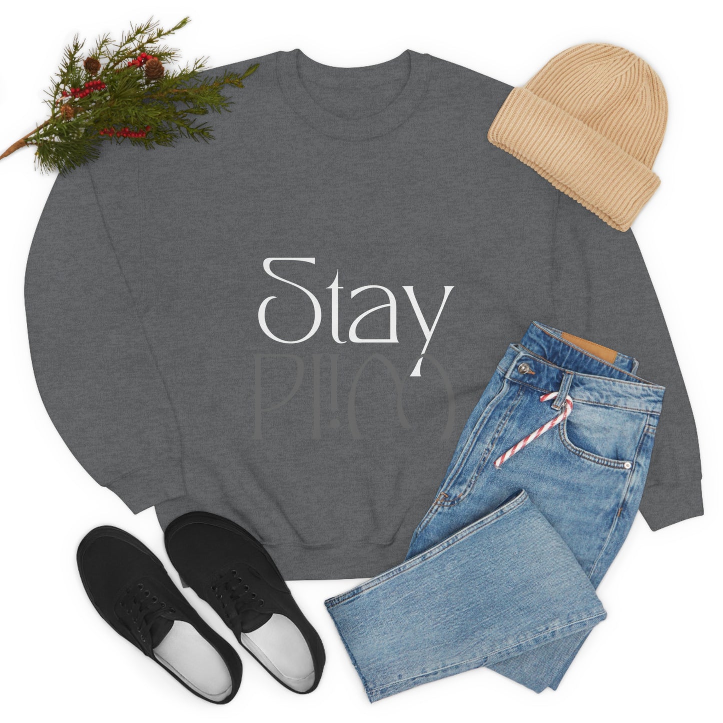 STAY WILD CHILD Unisex Heavy Blend™ Crewneck Sweatshirt