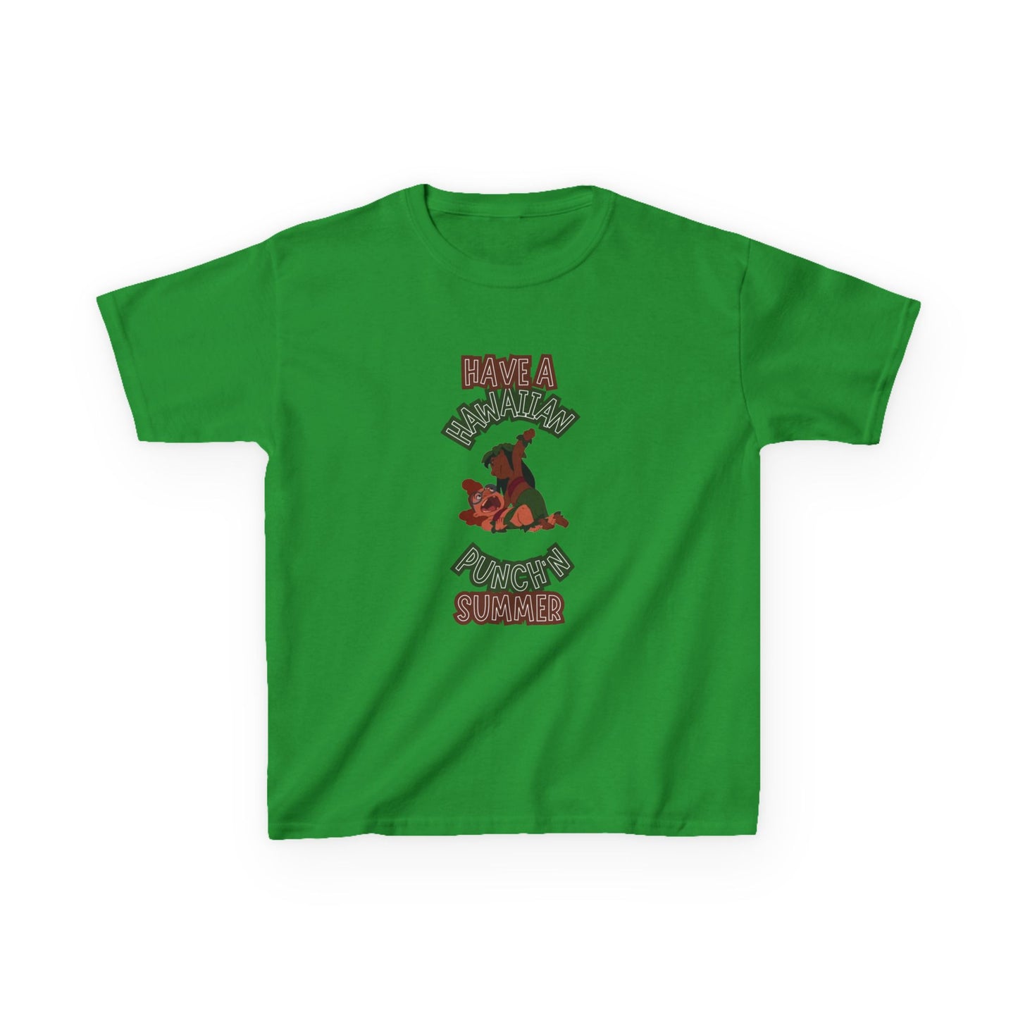 Hawaiian Punch’n Summer Adventure Kids Tee, Fun Summer Shirt, Playful Kids T-Shirt, Cute Graphic Tee, Vacation Outing Top