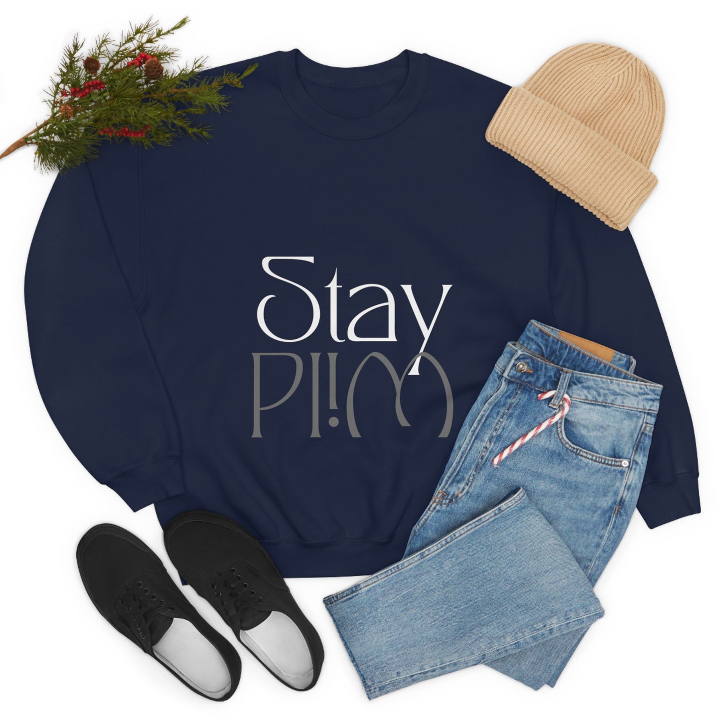 STAY WILD CHILD Unisex Heavy Blend™ Crewneck Sweatshirt