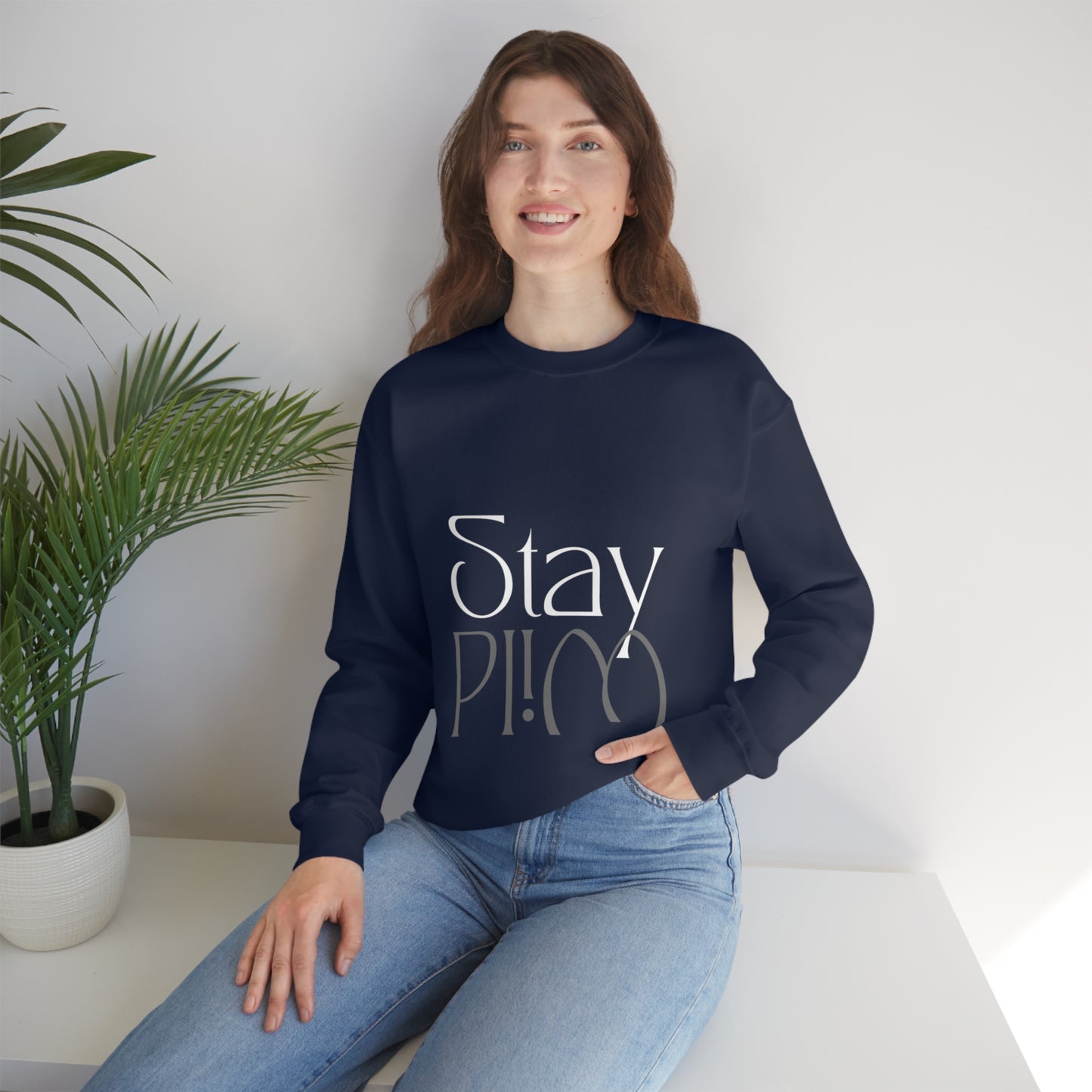 STAY WILD CHILD Unisex Heavy Blend™ Crewneck Sweatshirt