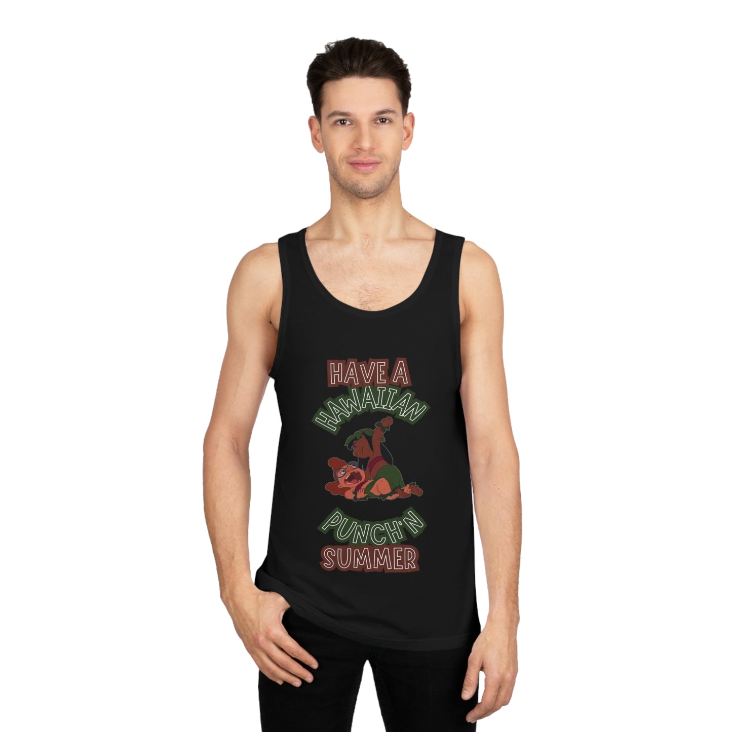 Hawaiian Punch’n Summer Funny Summer Tank Top - Have a Hawaiian Punch in Summer, Beachwear, Graphic Tee, Summer Vibes, Gift for Friends, Vacation Essential