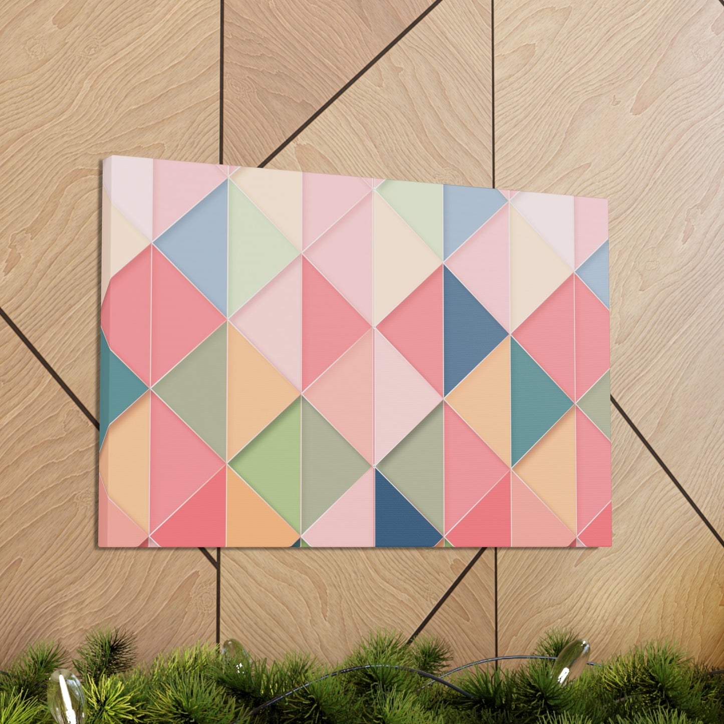 Geometric Canvas Gallery Wraps