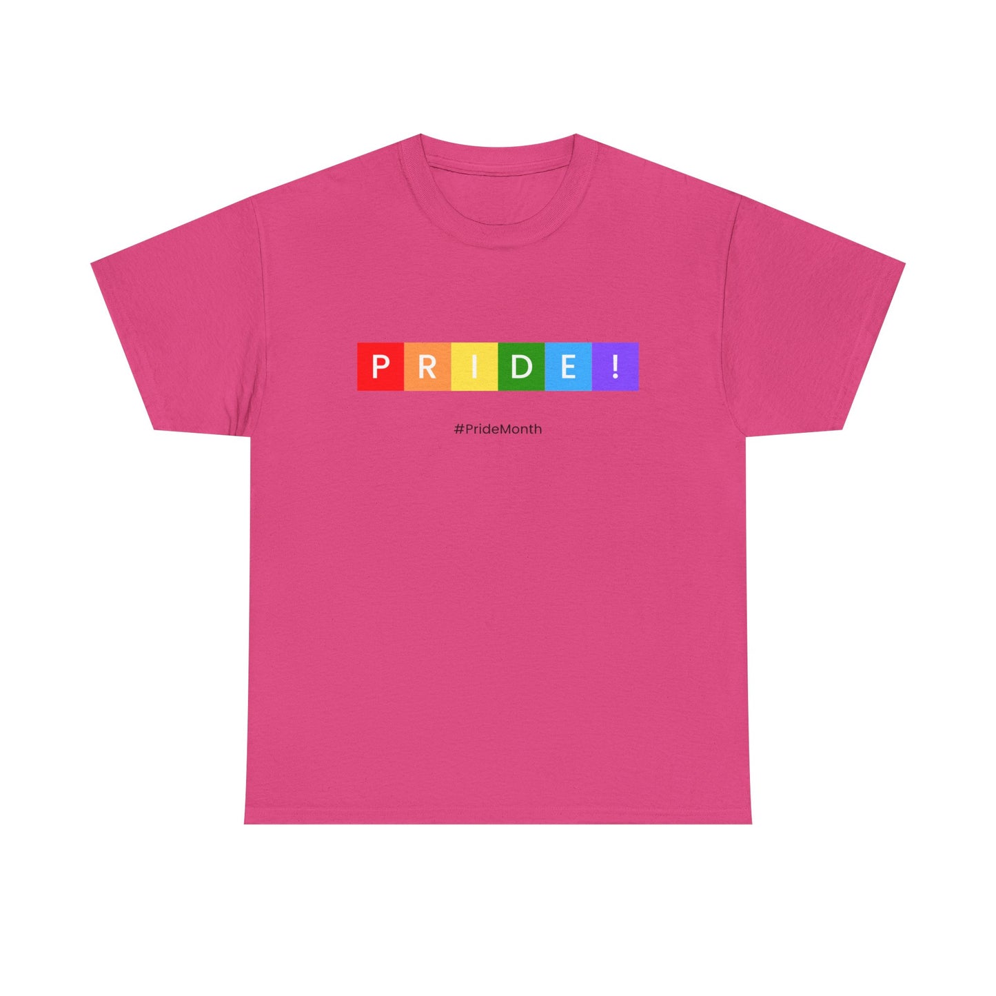 Pride Unisex Heavy Cotton Tee - Celebrate #PrideMonth in Style
