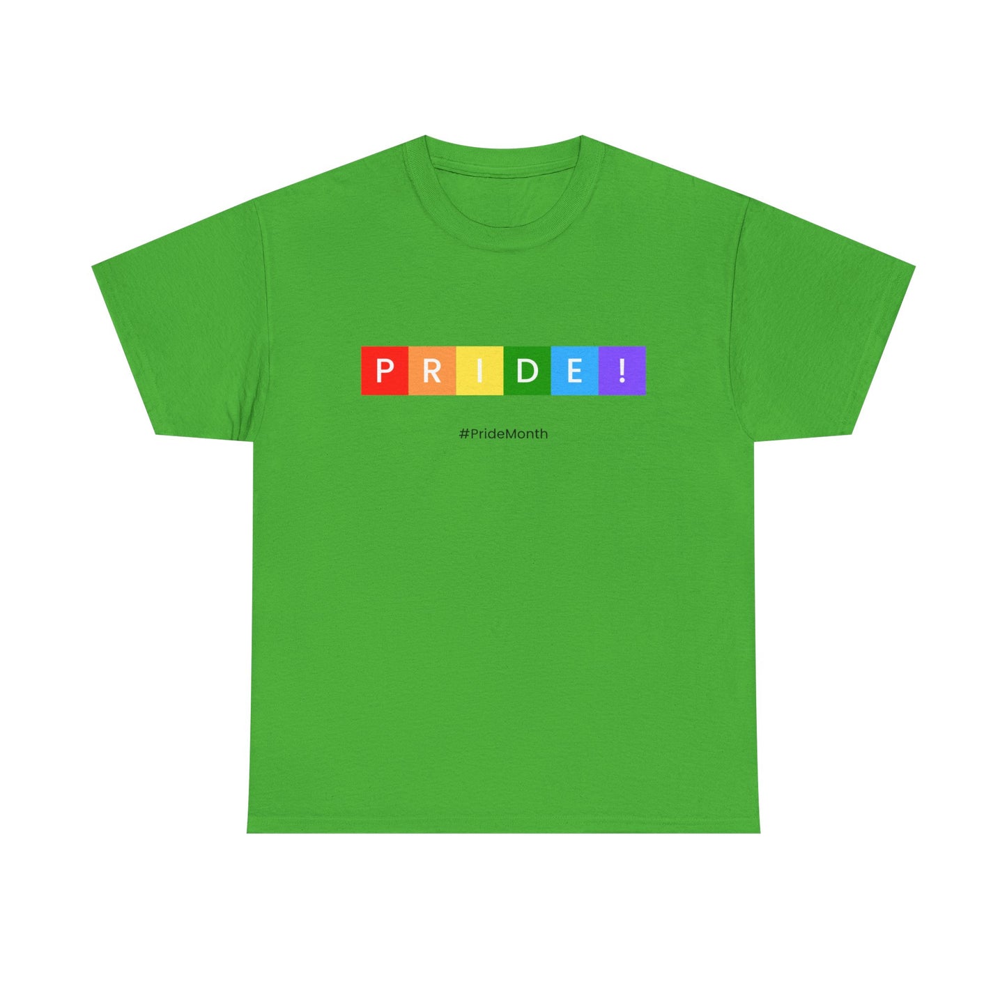 Pride Unisex Heavy Cotton Tee - Celebrate #PrideMonth in Style