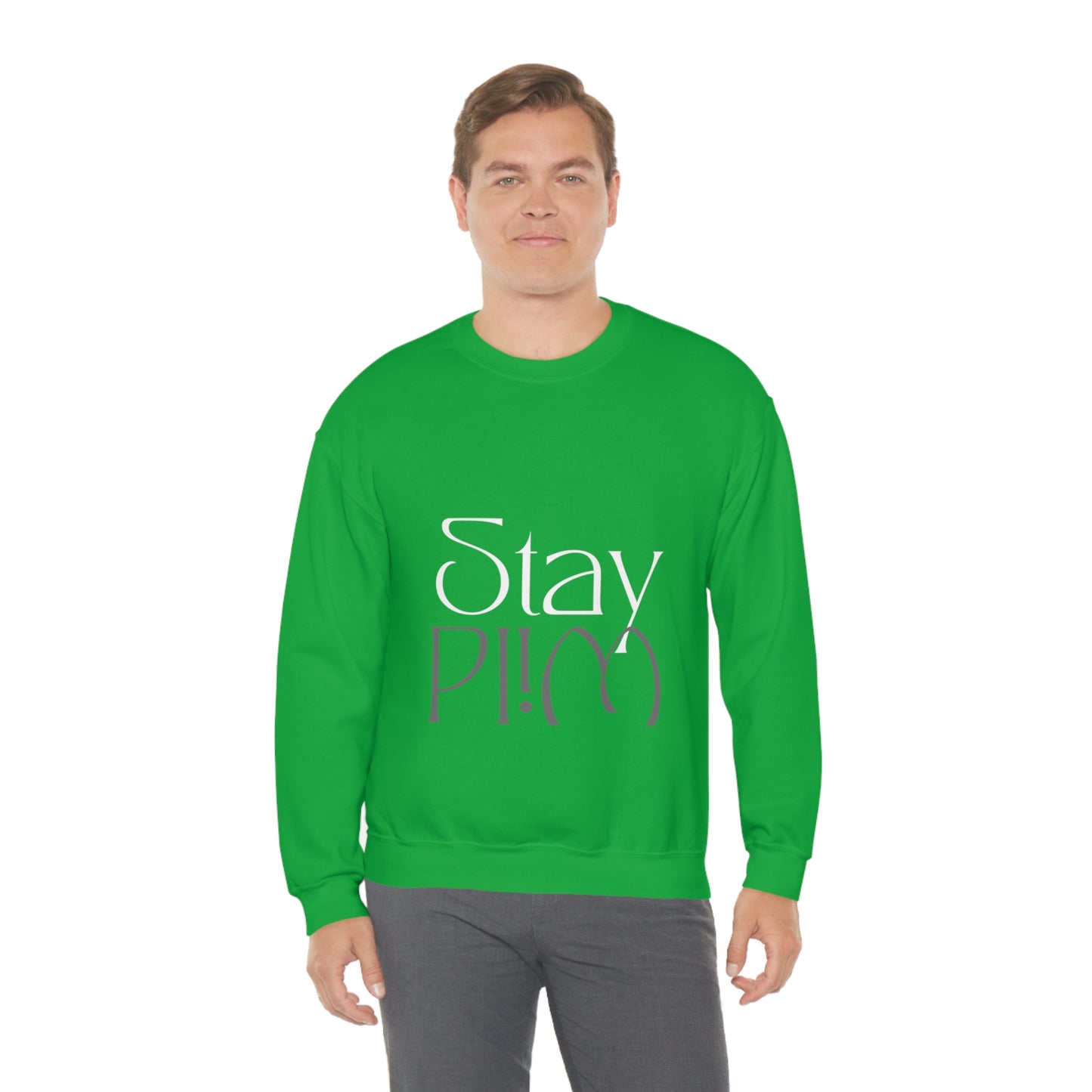 STAY WILD CHILD Unisex Heavy Blend™ Crewneck Sweatshirt