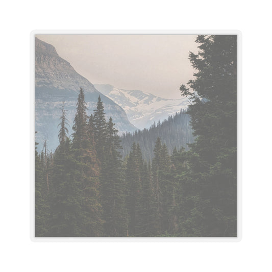 Jackson Glacier Kiss-Cut Stickers