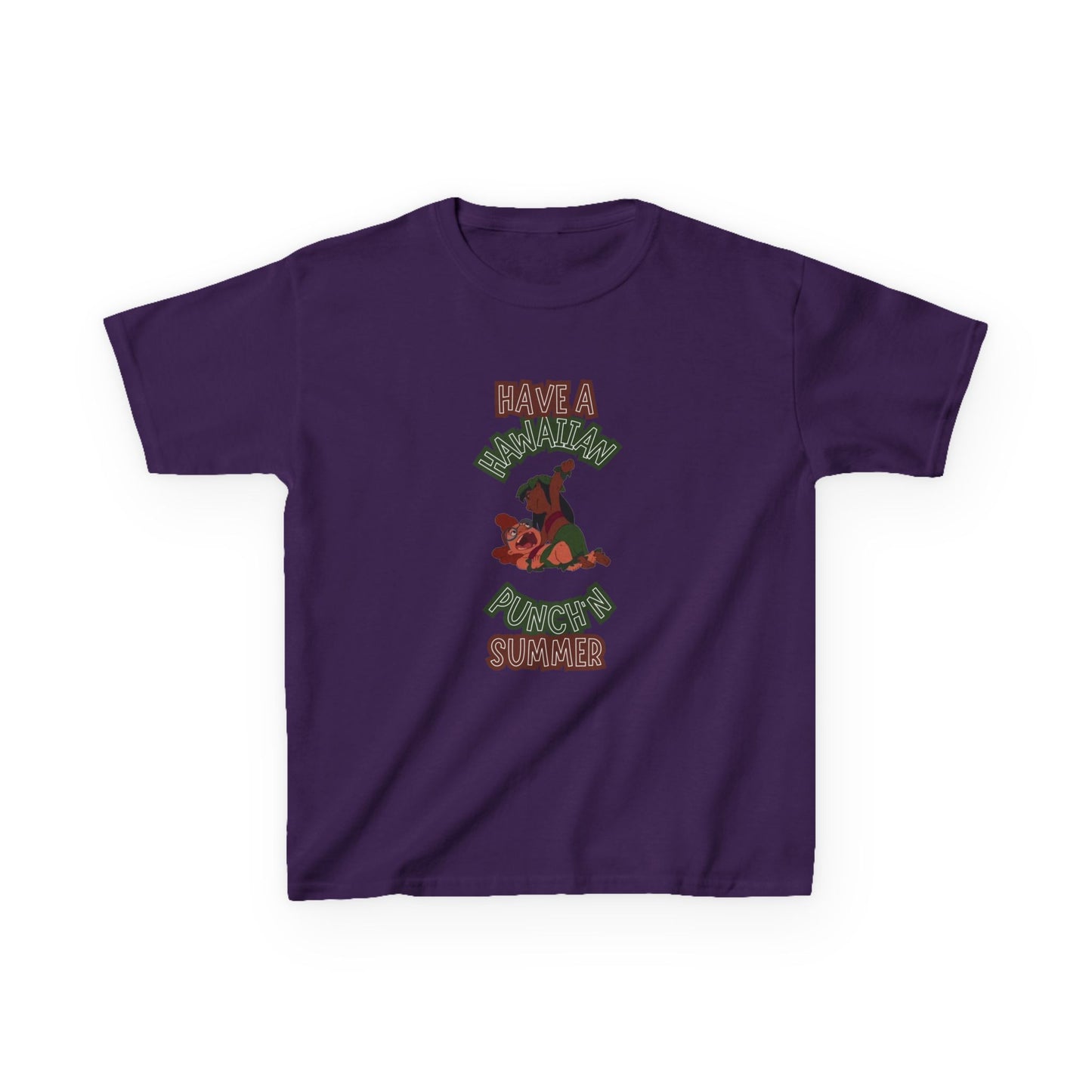 Hawaiian Punch’n Summer Adventure Kids Tee, Fun Summer Shirt, Playful Kids T-Shirt, Cute Graphic Tee, Vacation Outing Top
