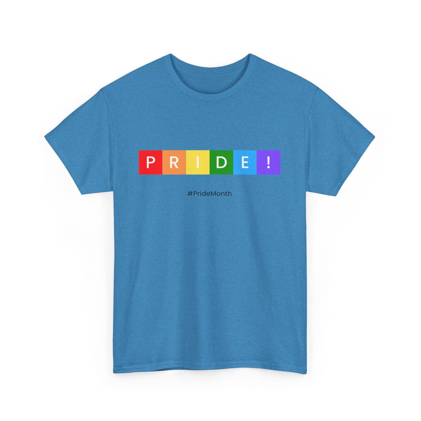 Pride Unisex Heavy Cotton Tee - Celebrate #PrideMonth in Style