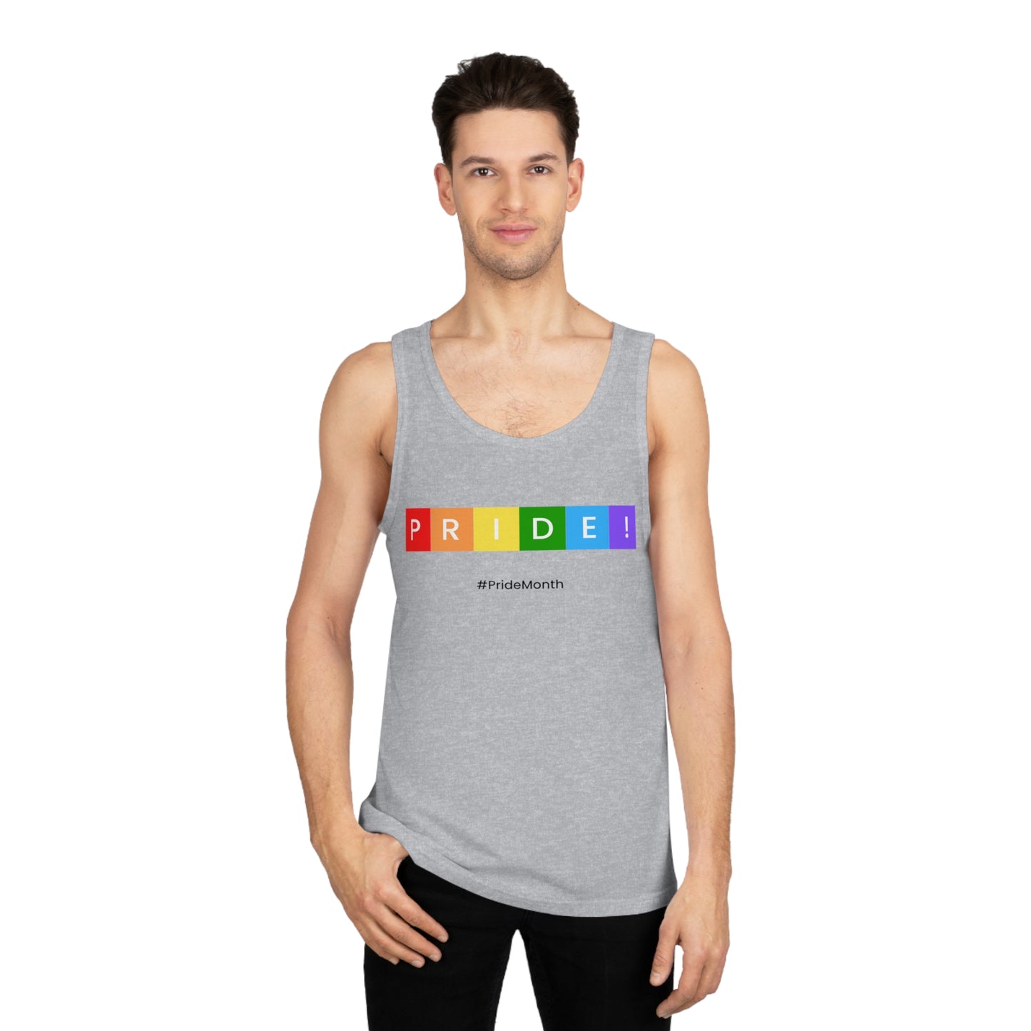 Pride Month Unisex Softstyle™ Tank Top - Celebrate Love & Equality!