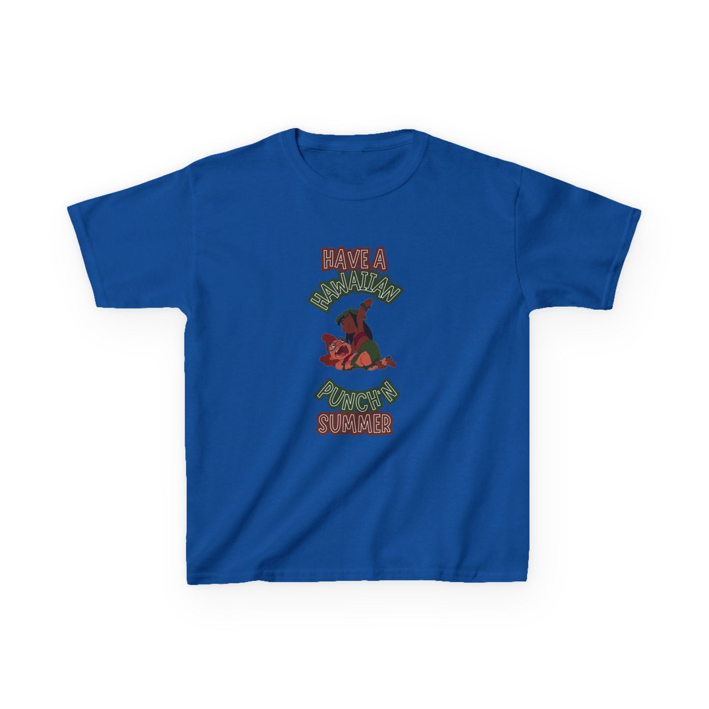 Hawaiian Punch’n Summer Adventure Kids Tee, Fun Summer Shirt, Playful Kids T-Shirt, Cute Graphic Tee, Vacation Outing Top