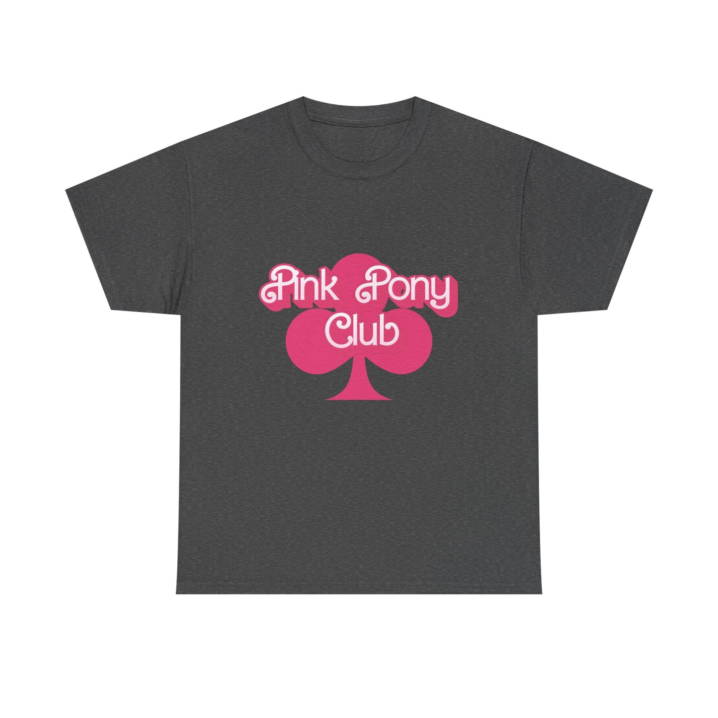 Pink Pony Club Tee, Casual Graphic T-Shirt, Unisex Cotton Shirt, Fun Club Apparel, Gift for Horse Lovers