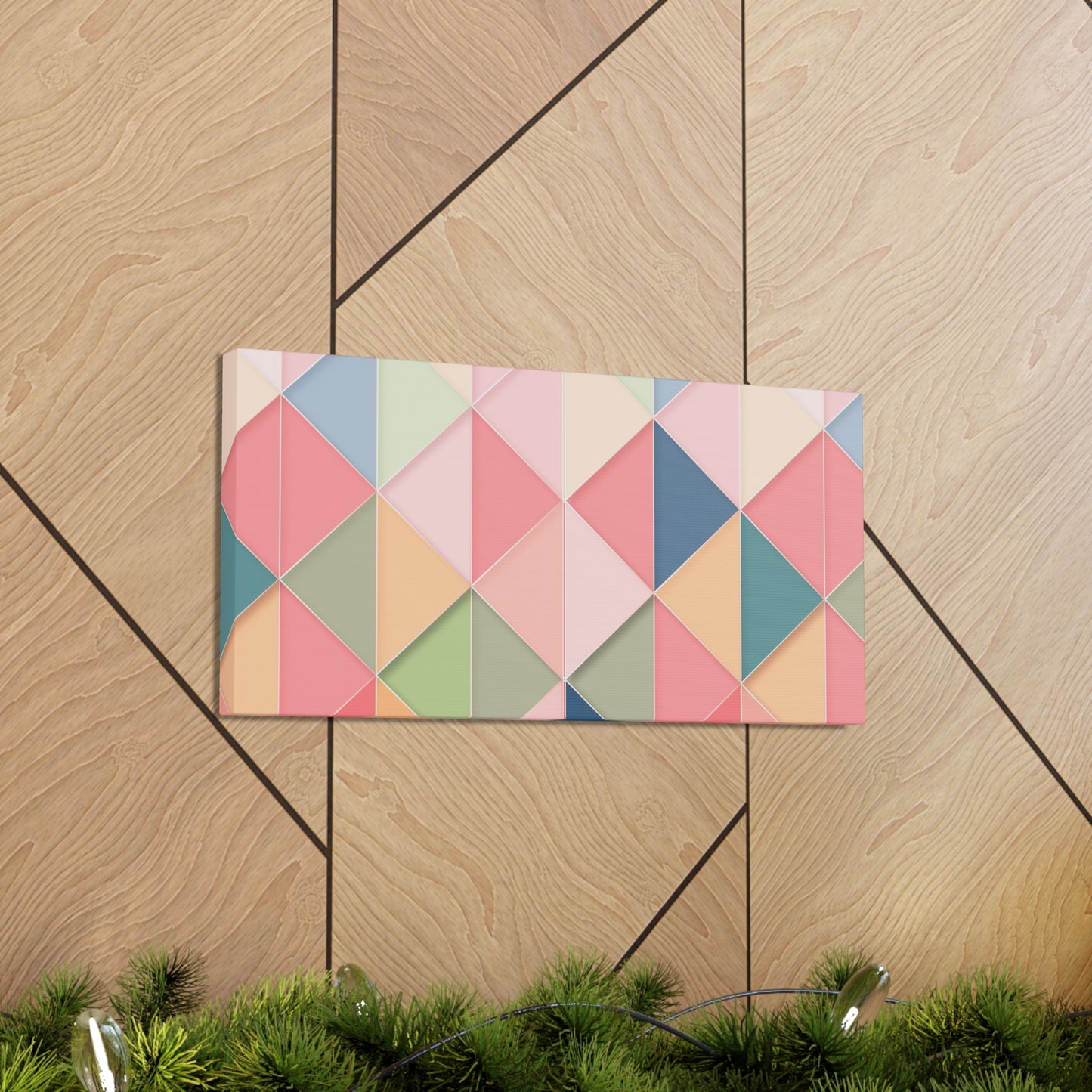 Geometric Canvas Gallery Wraps