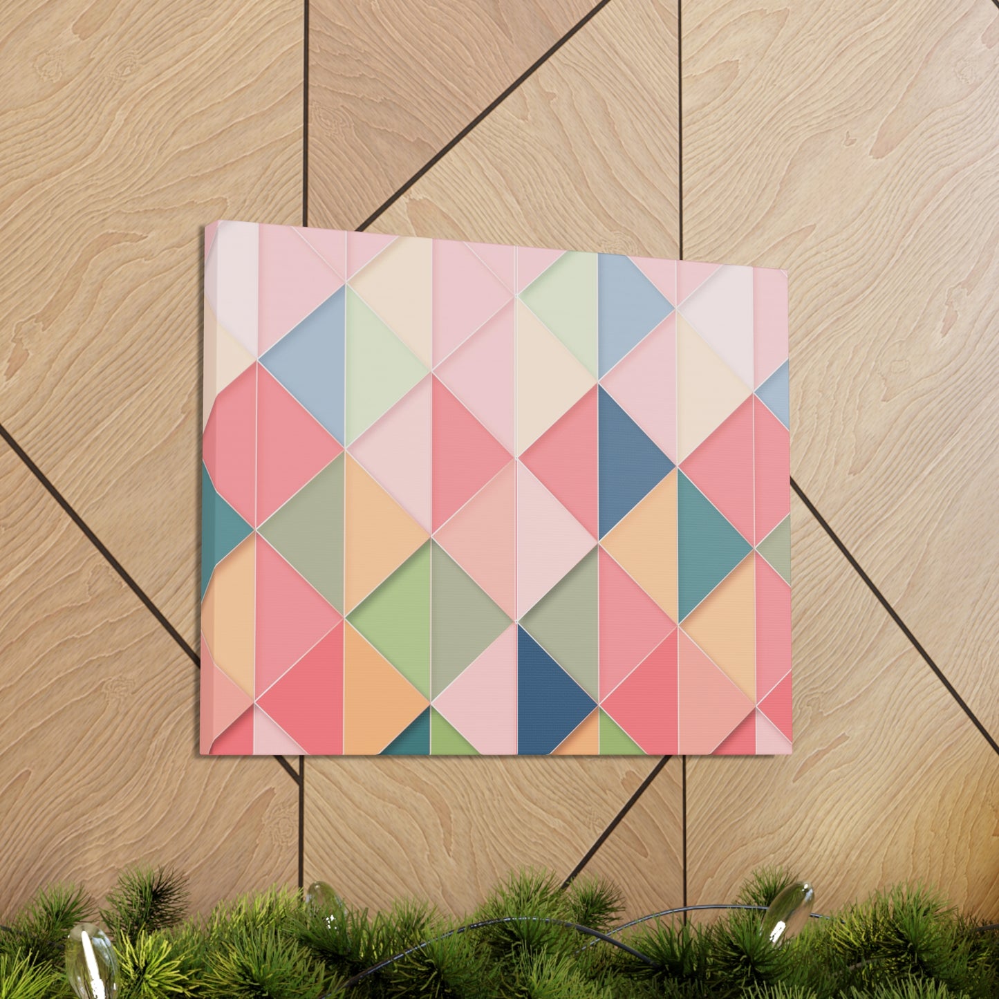 Geometric Canvas Gallery Wraps
