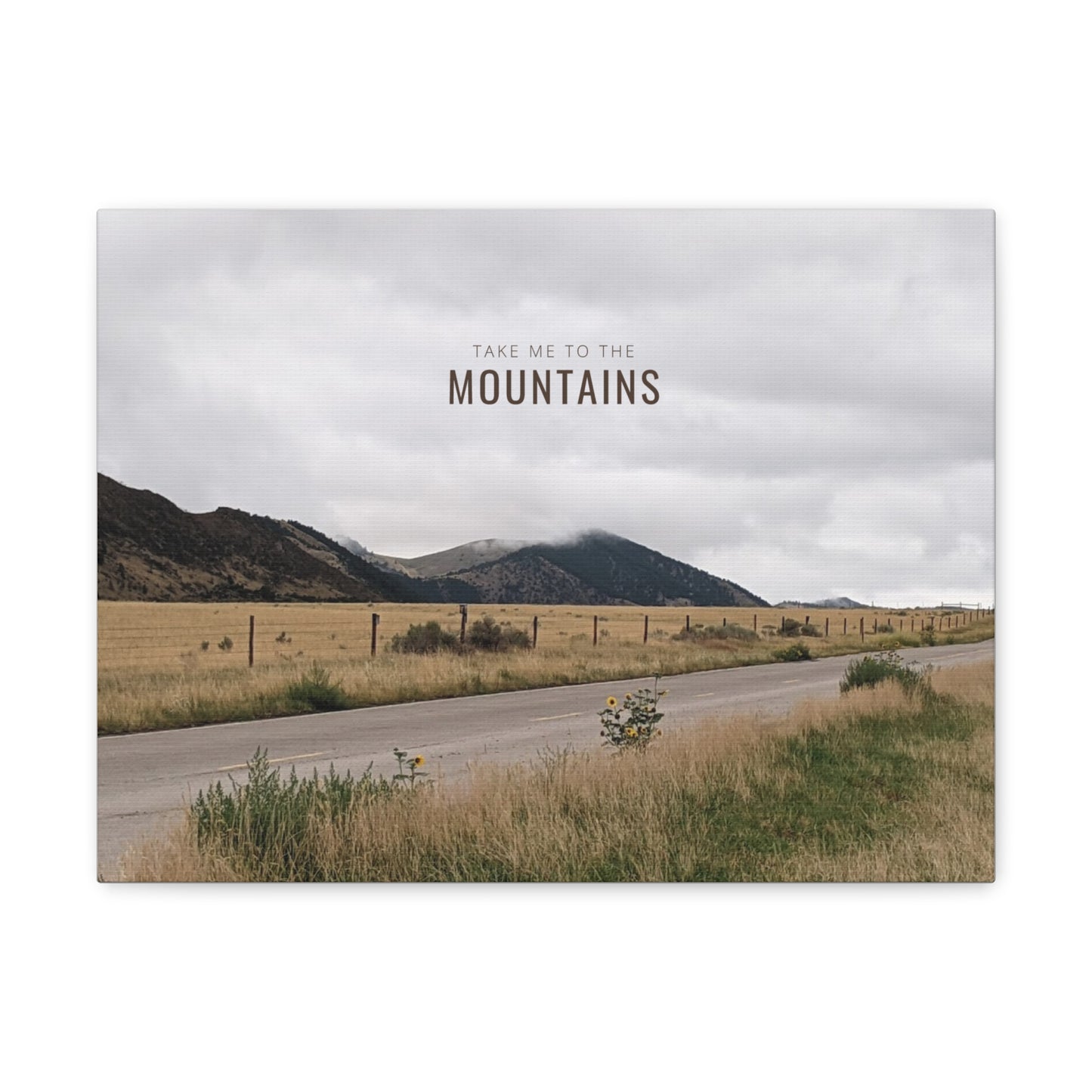 Take Me Back To The Mountains Gallery Wraps