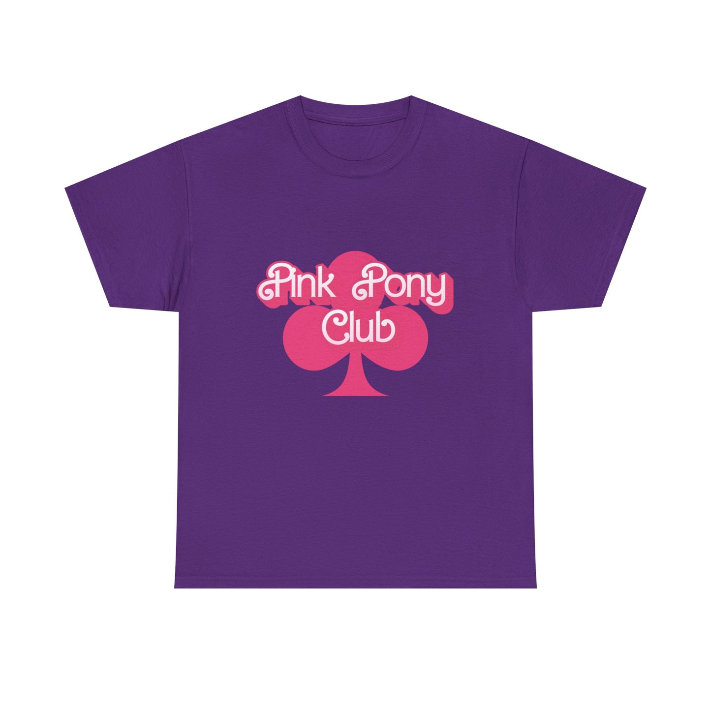 Pink Pony Club Tee, Casual Graphic T-Shirt, Unisex Cotton Shirt, Fun Club Apparel, Gift for Horse Lovers