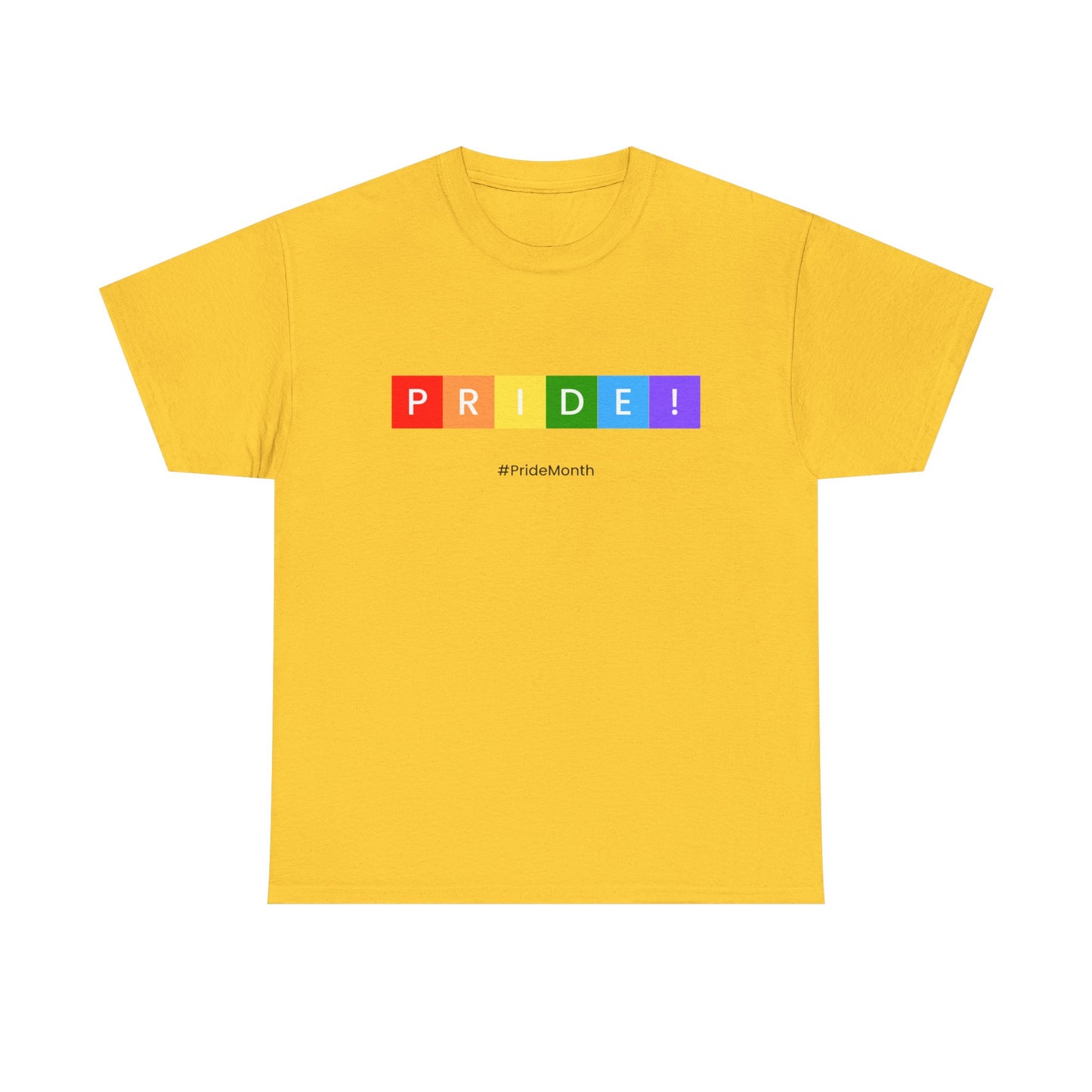 Pride Unisex Heavy Cotton Tee - Celebrate #PrideMonth in Style