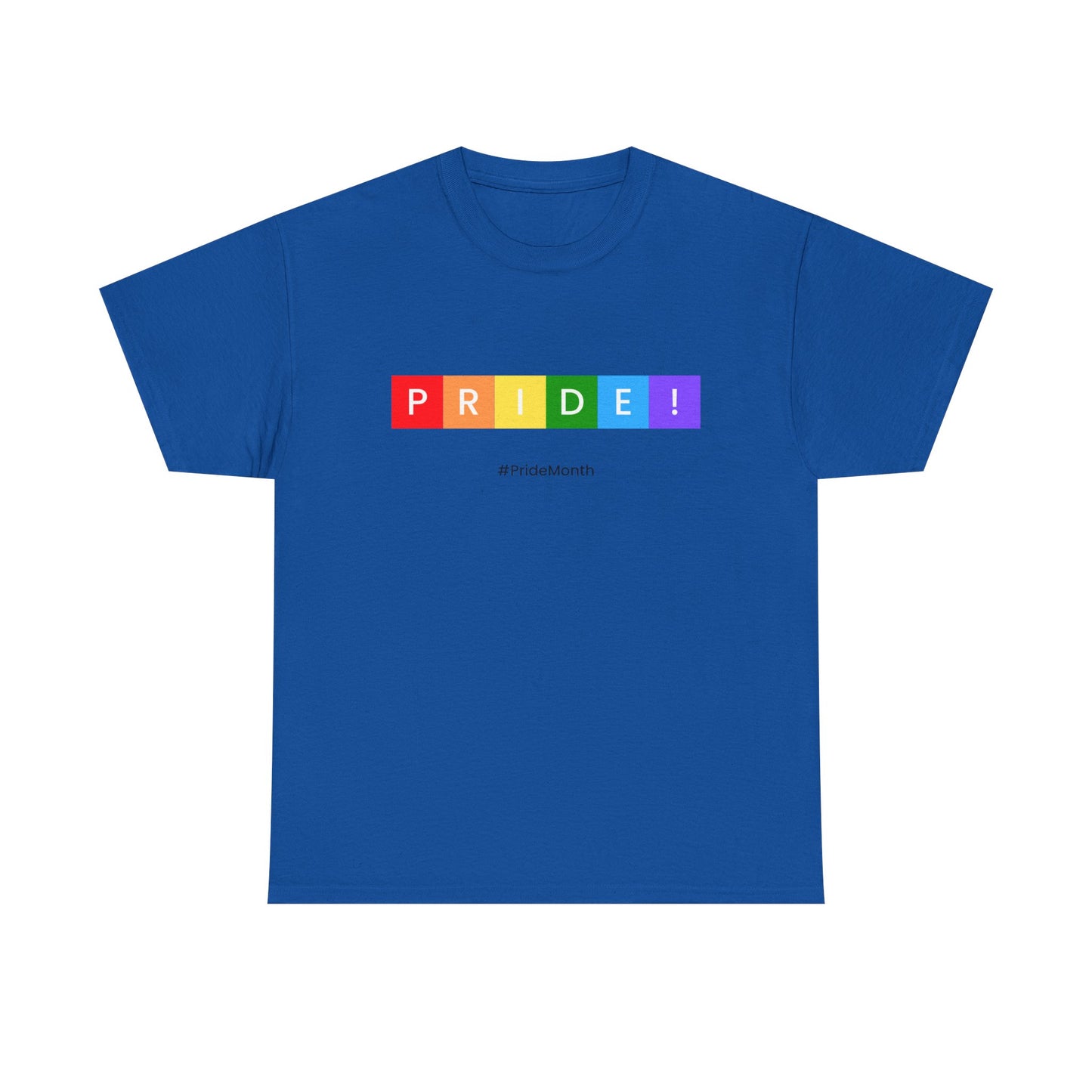 Pride Unisex Heavy Cotton Tee - Celebrate #PrideMonth in Style
