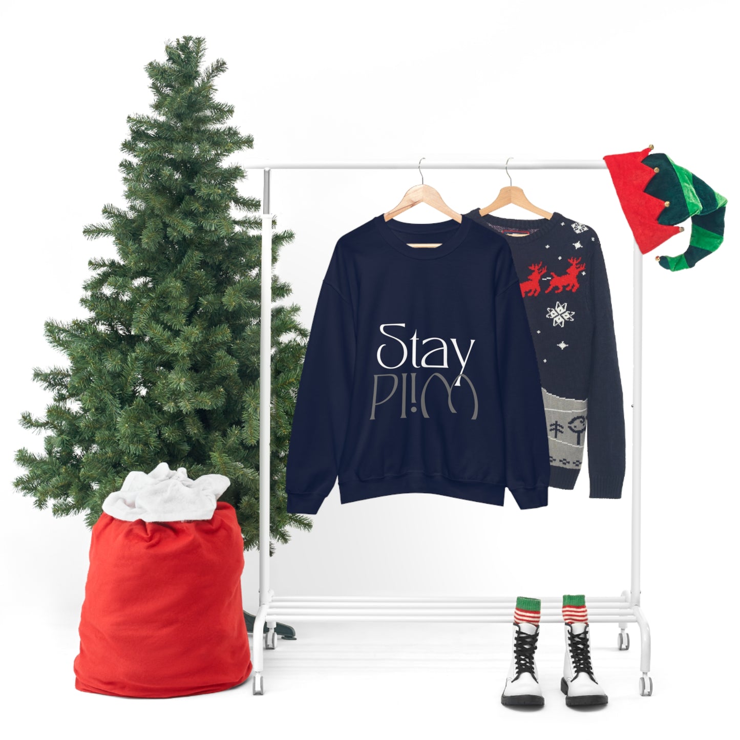 STAY WILD CHILD Unisex Heavy Blend™ Crewneck Sweatshirt