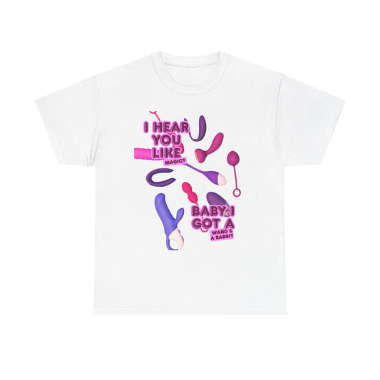 Wand & Rabbit Unisex Heavy Cotton Tee