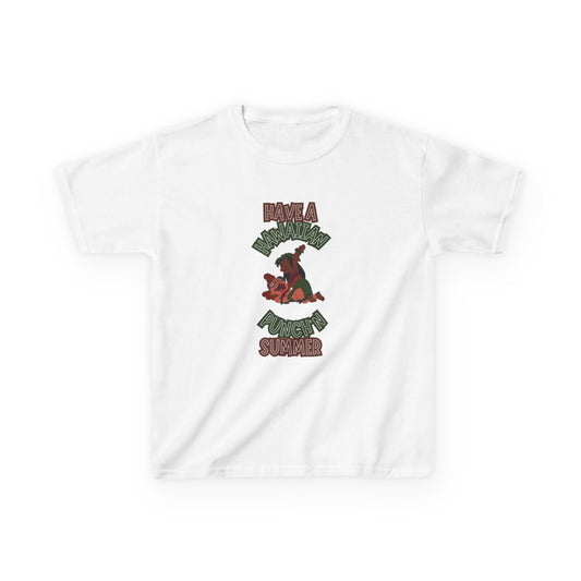 Hawaiian Punch’n Summer Adventure Kids Tee, Fun Summer Shirt, Playful Kids T-Shirt, Cute Graphic Tee, Vacation Outing Top