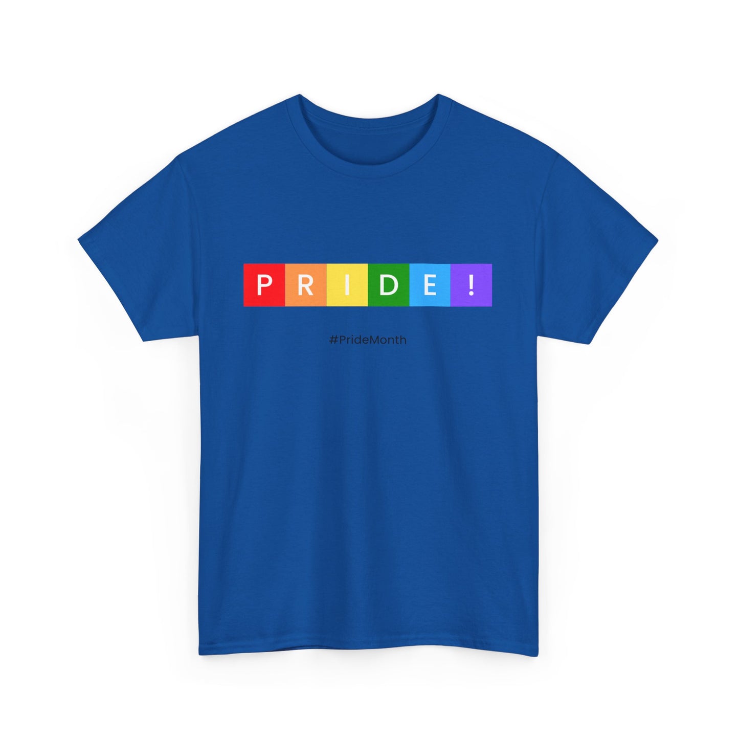 Pride Unisex Heavy Cotton Tee - Celebrate #PrideMonth in Style