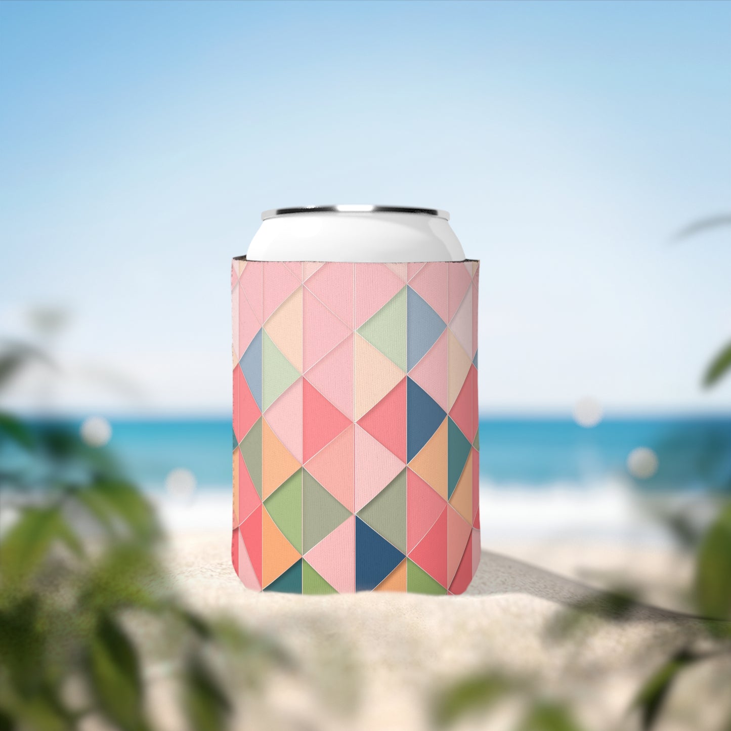 Geomteric Can Cooler Sleeve