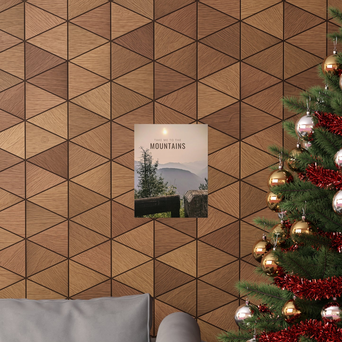 Take Me To The Mountains Premium Matte Vertical Posters