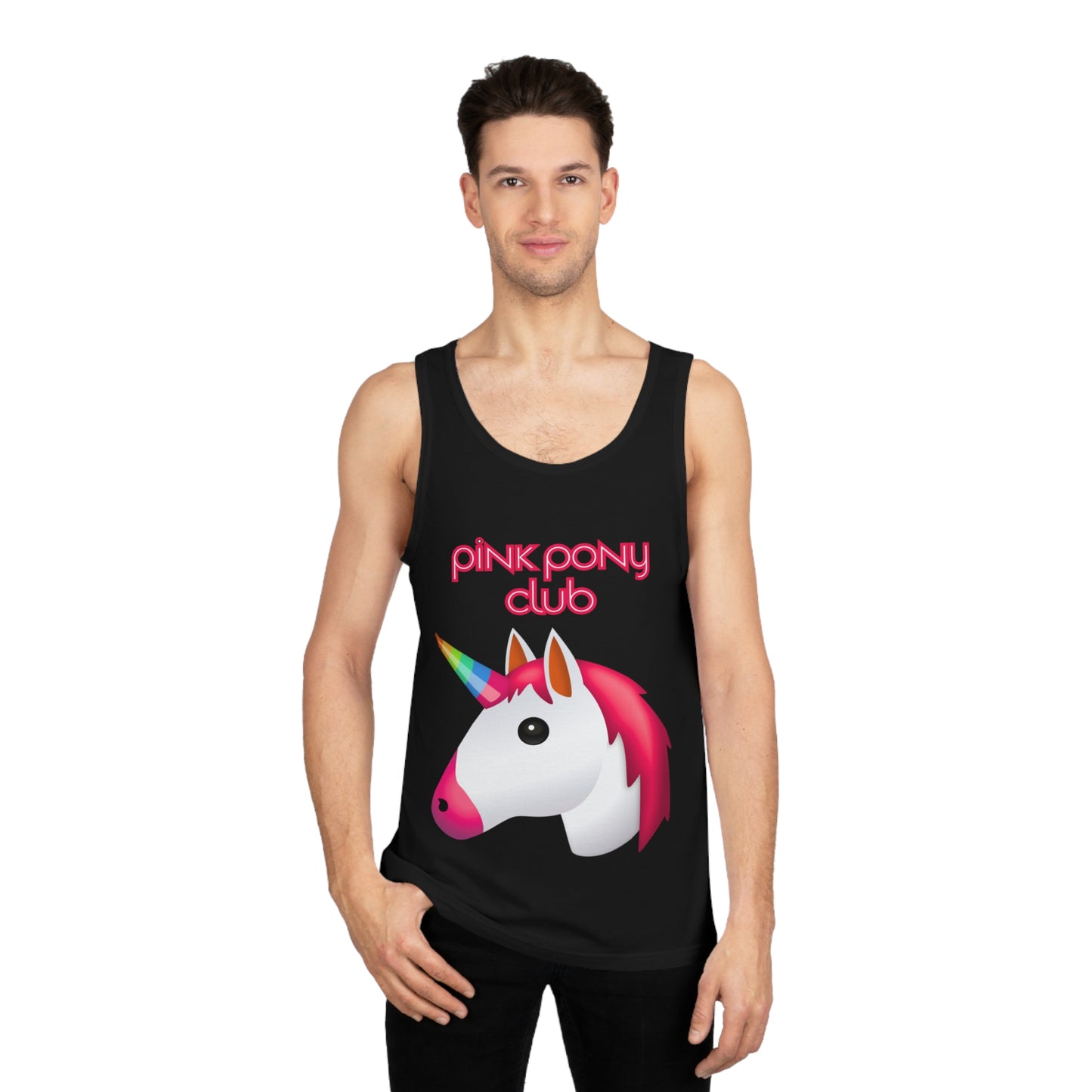 Fun Unicorn Graphic Tank Top - Pink Pony Club