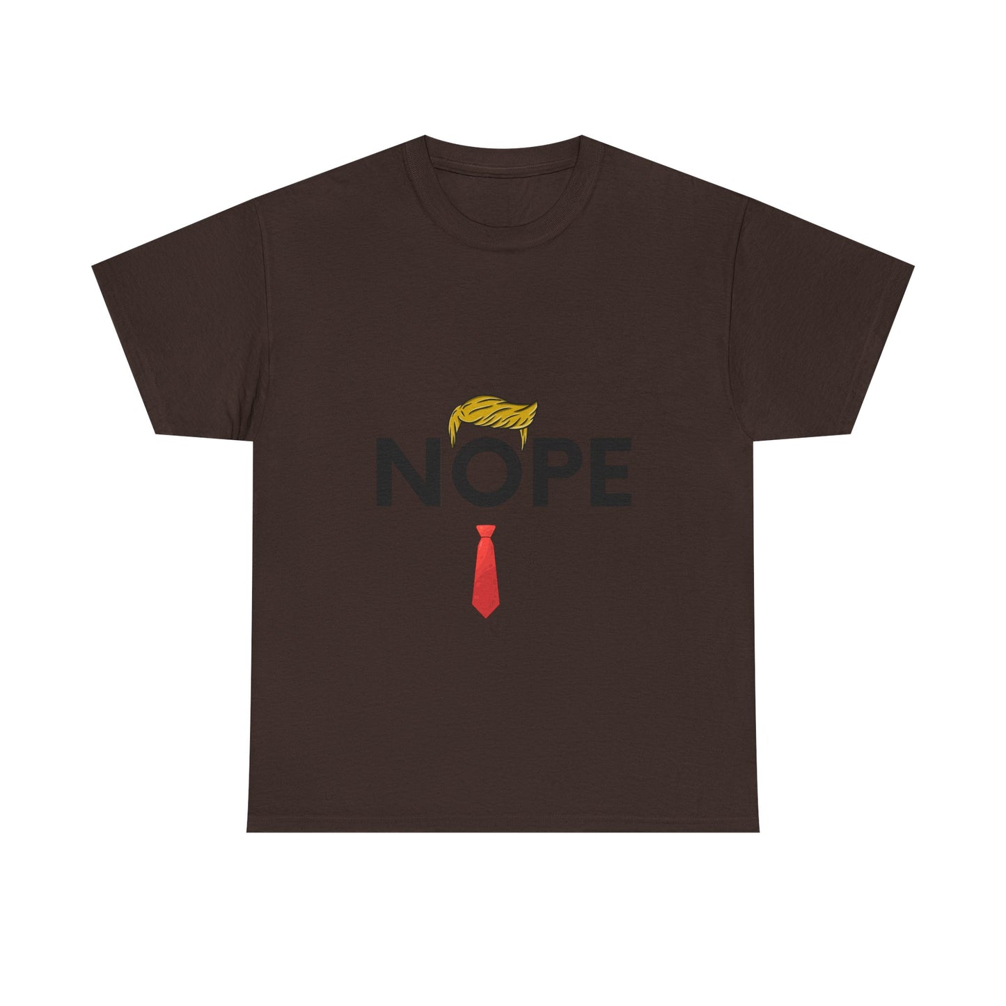NOPE TRUMP Unisex Heavy Cotton Tee