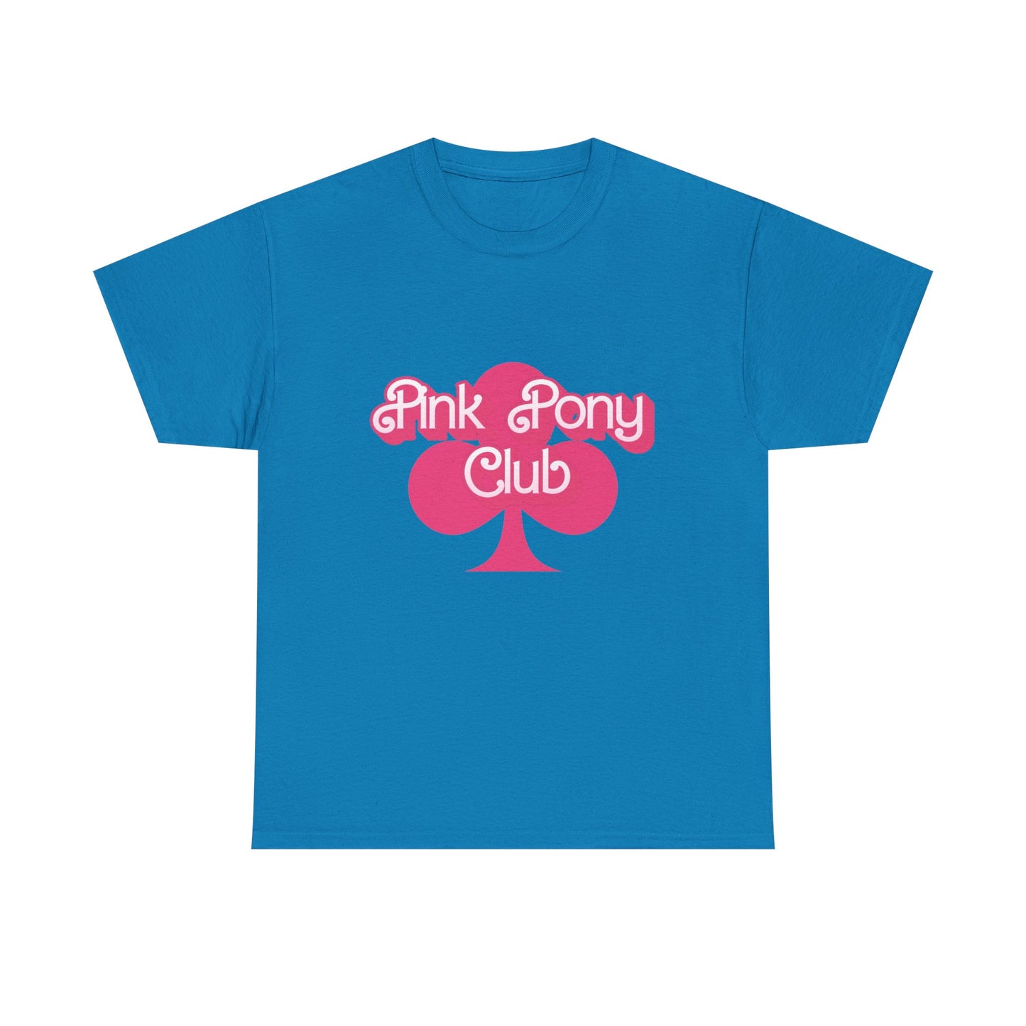 Pink Pony Club Tee, Casual Graphic T-Shirt, Unisex Cotton Shirt, Fun Club Apparel, Gift for Horse Lovers
