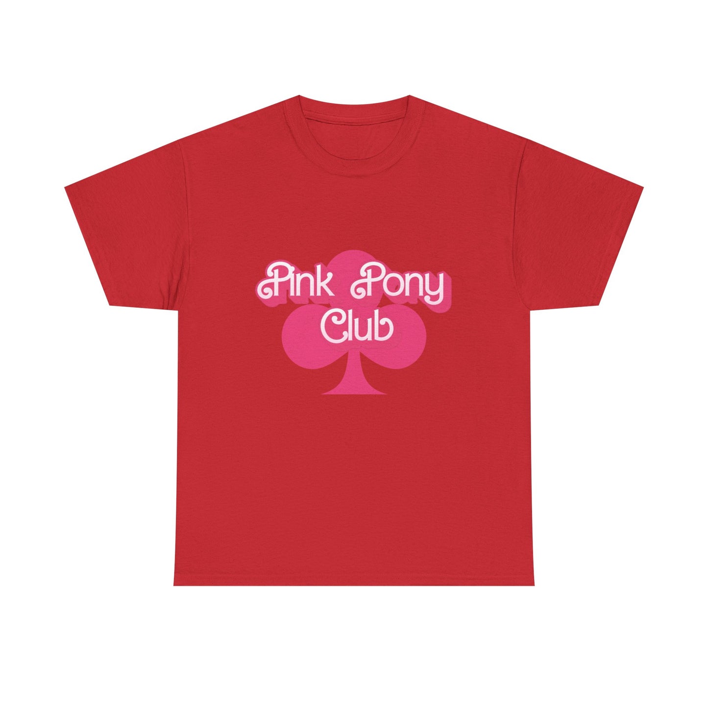 Pink Pony Club Tee, Casual Graphic T-Shirt, Unisex Cotton Shirt, Fun Club Apparel, Gift for Horse Lovers