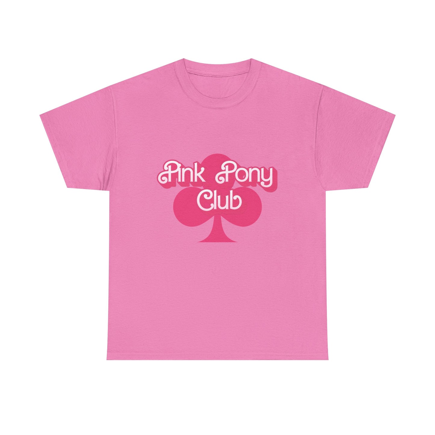 Pink Pony Club Tee, Casual Graphic T-Shirt, Unisex Cotton Shirt, Fun Club Apparel, Gift for Horse Lovers