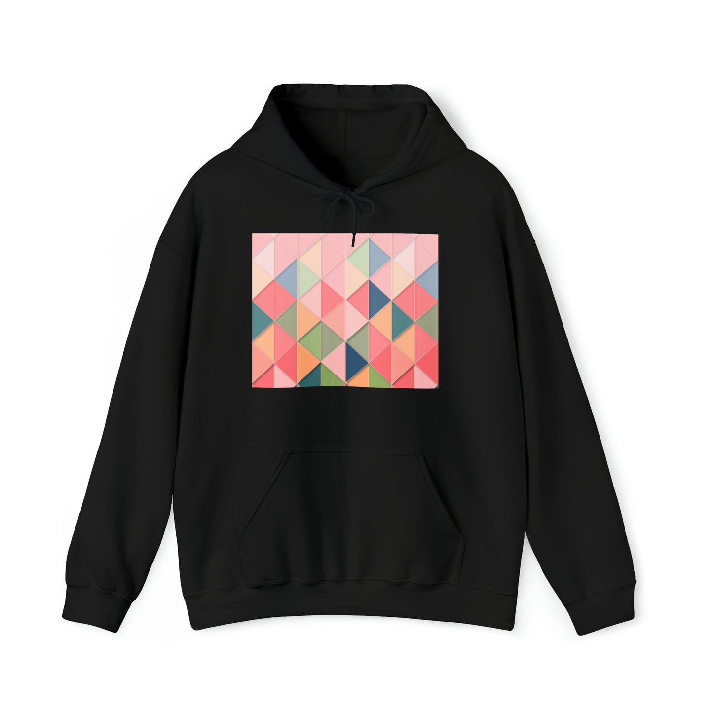 Geometric Unisex Heavy Blend™ Hooded Sweatshirt