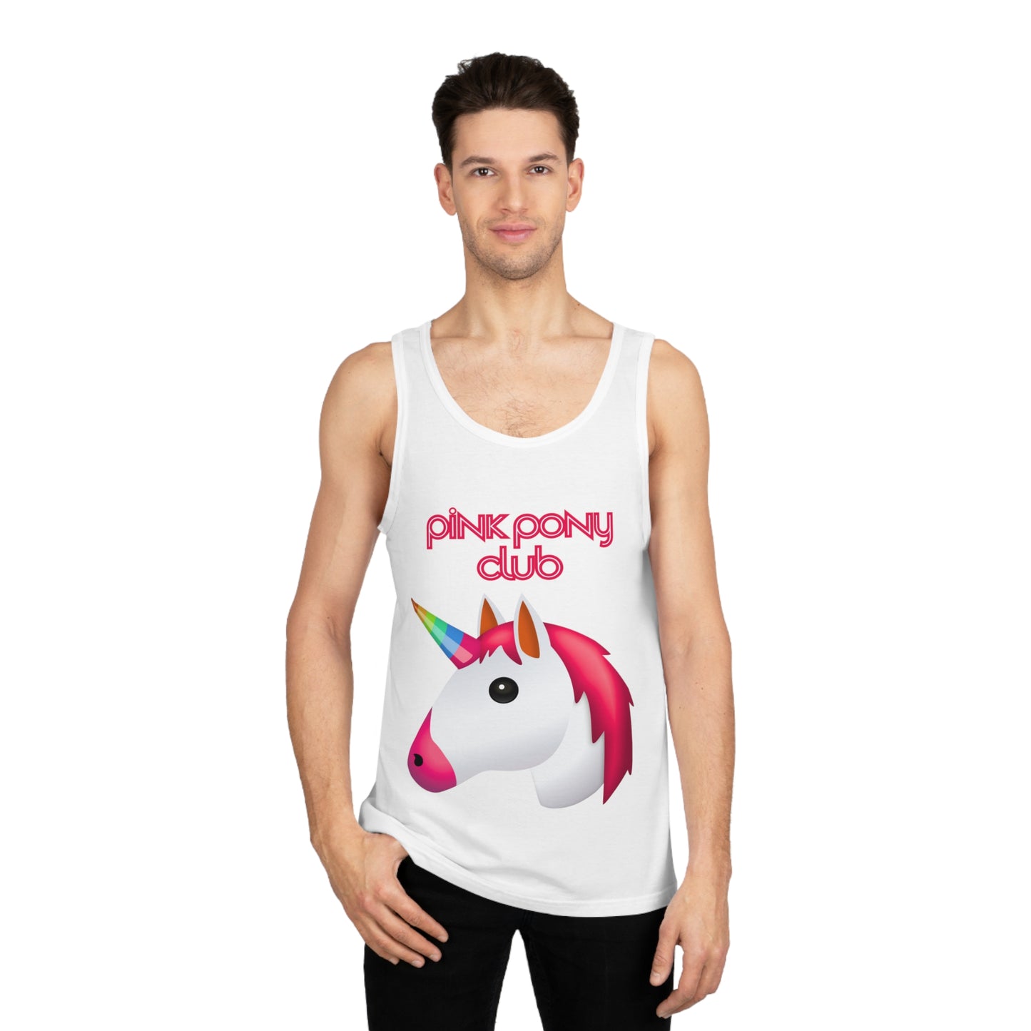 Fun Unicorn Graphic Tank Top - Pink Pony Club