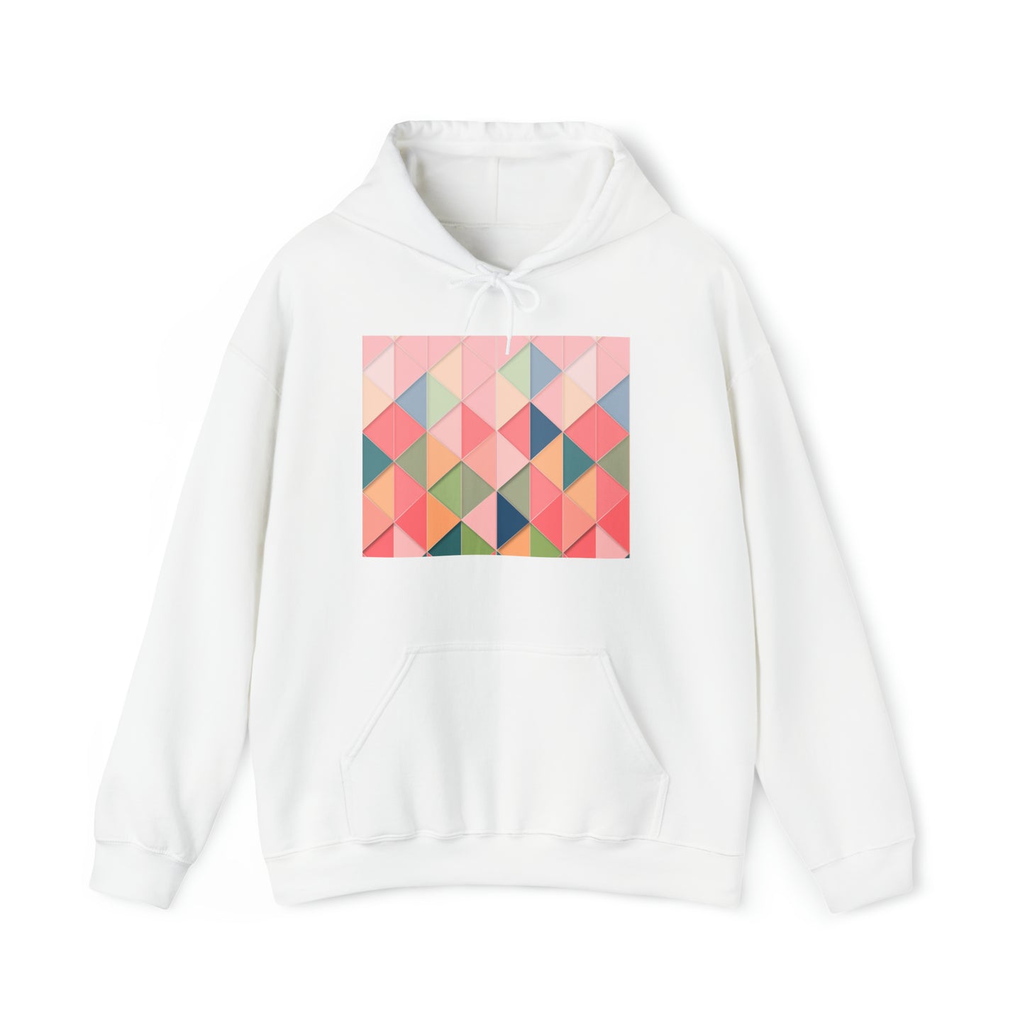 Geometric Unisex Heavy Blend™ Hooded Sweatshirt