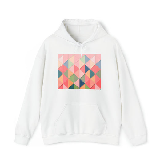 Geometric Unisex Heavy Blend™ Hooded Sweatshirt