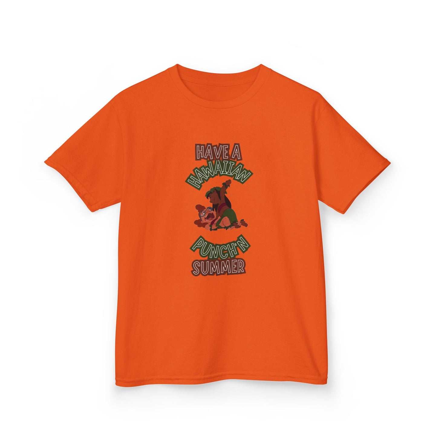 Hawaiian Punch’n Summer Adventure Kids Tee, Fun Summer Shirt, Playful Kids T-Shirt, Cute Graphic Tee, Vacation Outing Top