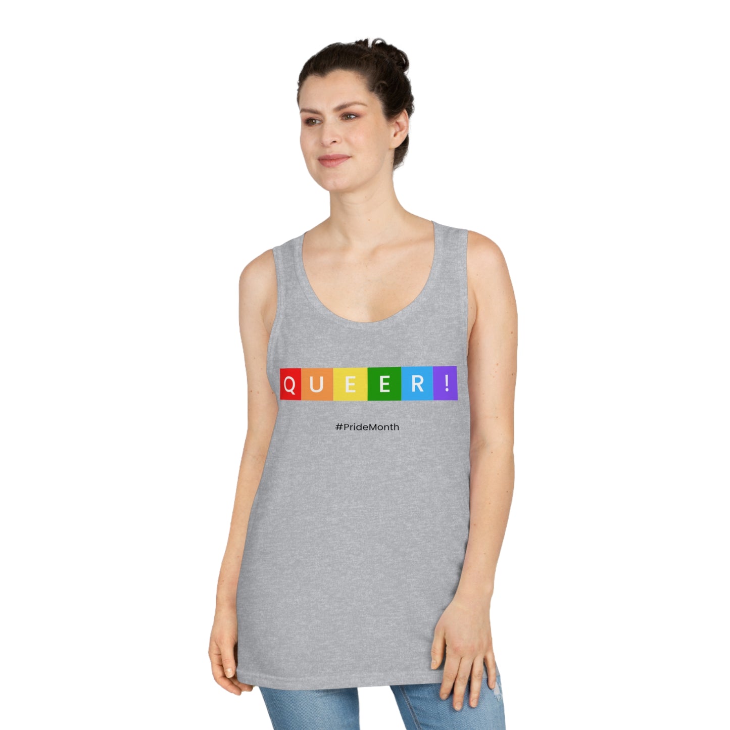Pride Month Queer! Unisex Softstyle™ Tank Top