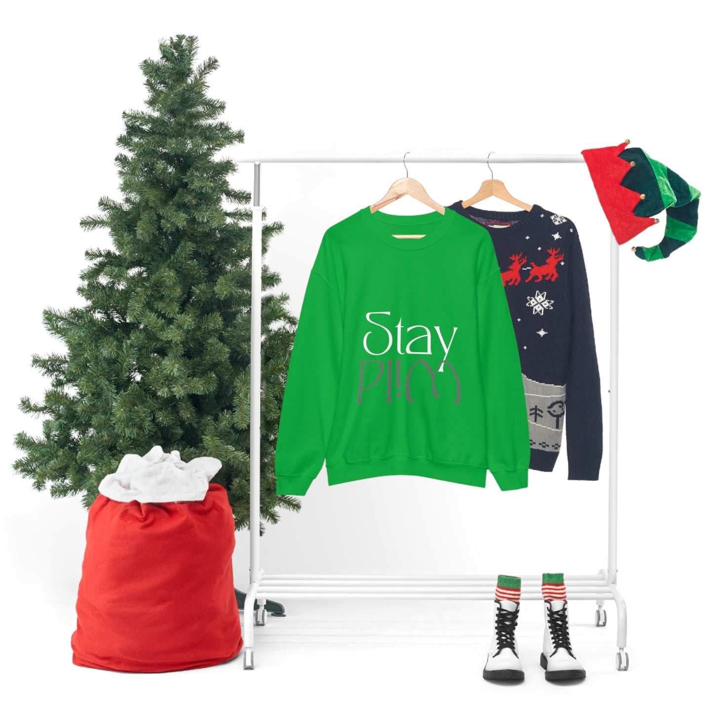 STAY WILD CHILD Unisex Heavy Blend™ Crewneck Sweatshirt