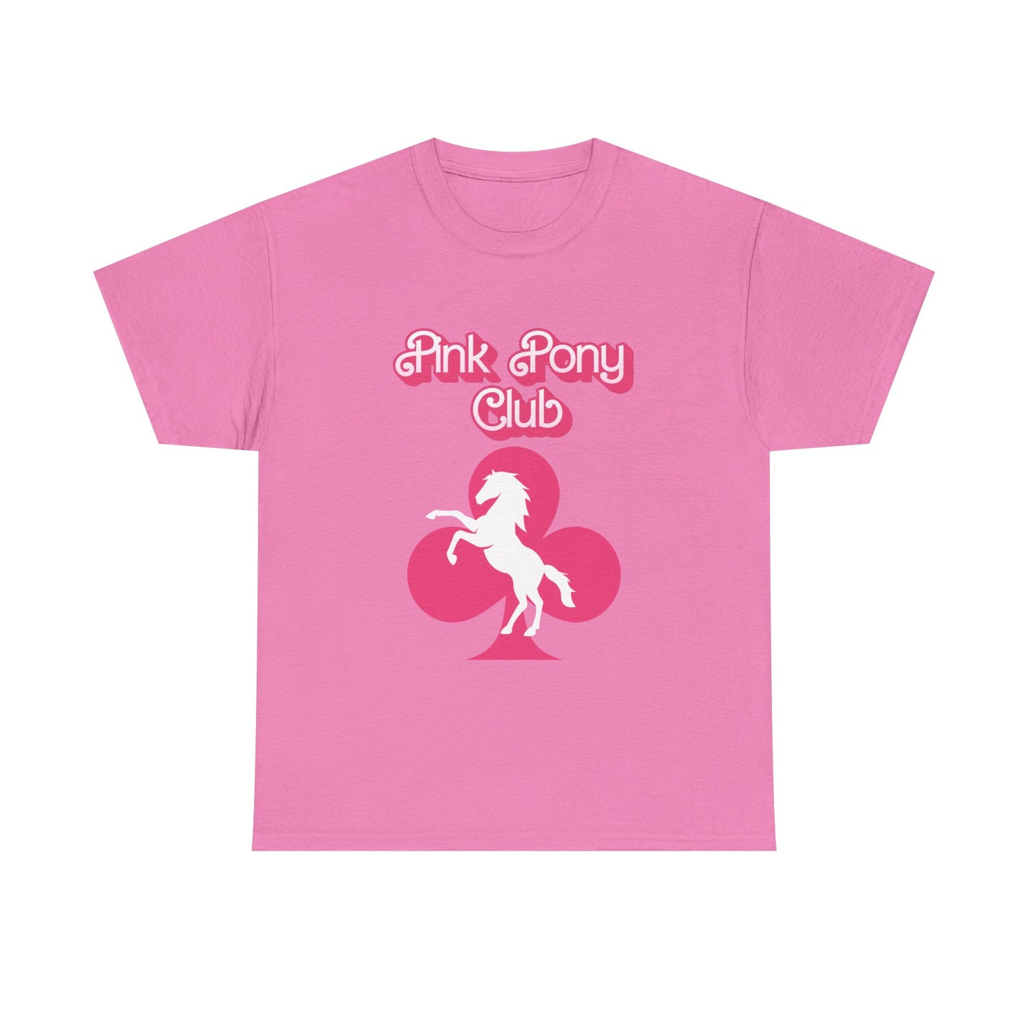 Retro Pink Pony Club Tee | Unisex Cotton Shirt, Graphic Tee, Gift for Horse Lovers, Birthday Celebration, Casual Wear