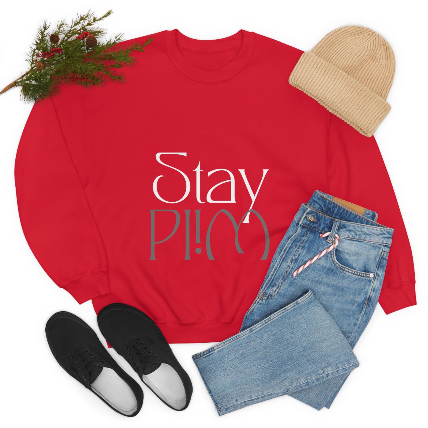STAY WILD CHILD Unisex Heavy Blend™ Crewneck Sweatshirt
