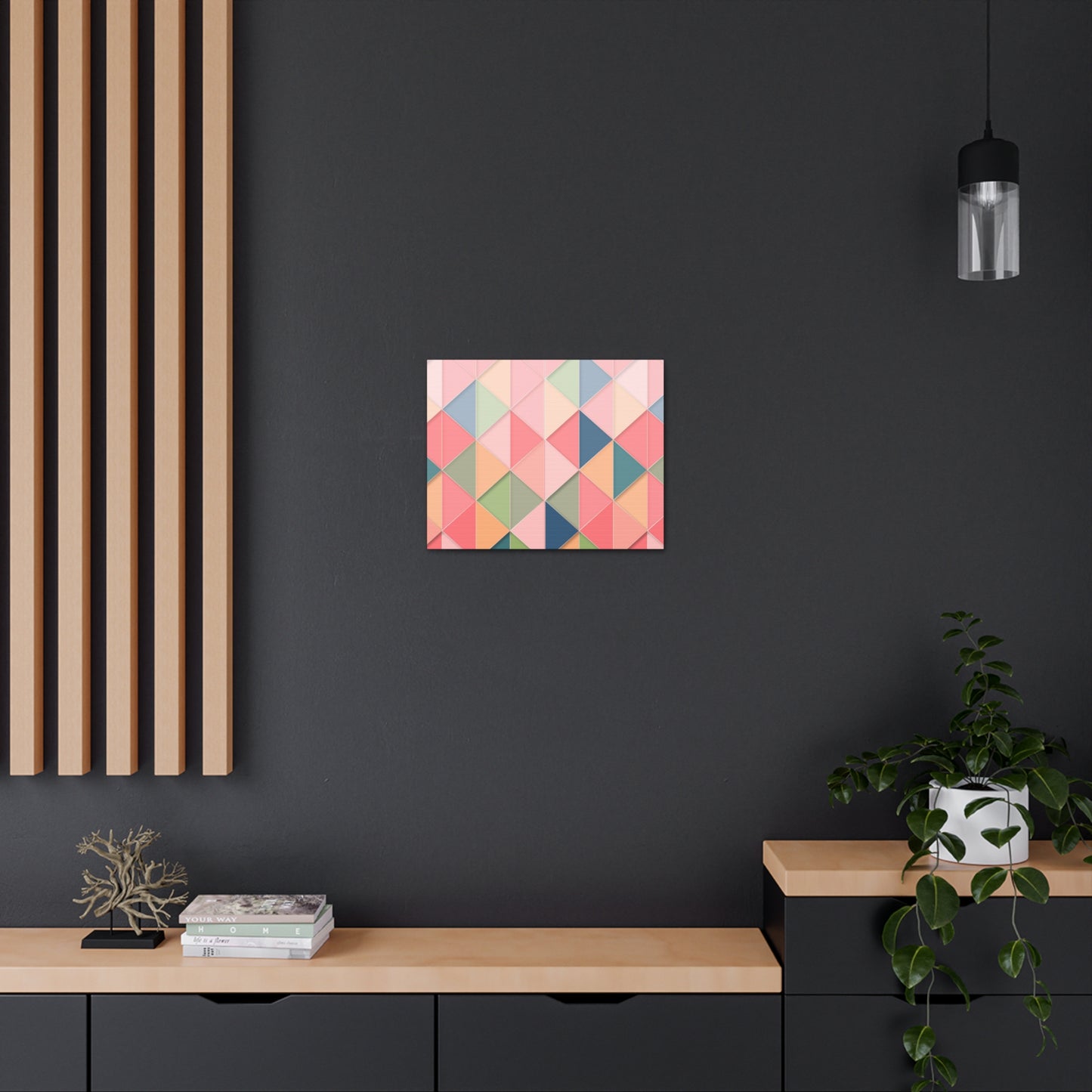 Geometric Canvas Gallery Wraps